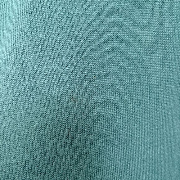 POLO Ralph Lauren Pure Cashmere Sweater Green Golf Shield Logo Vintage Mens XL - Picture 4 of 8